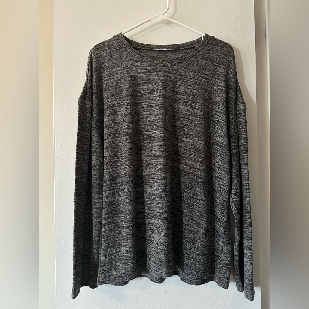 Ekouaer Pajama Set Womens Long Sleeve - Gray - Large - Picture 3 of 5